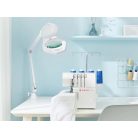 SINGER S0105 / S010L Serger Overlock 4 szálas, 2 tűs (ikertűs) lock varrógép, lockgép, differenciál anyagtovábbítással