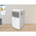 Midea Comfee Smartcool 7000 Pro 7000 BTU (2 kW) 790W energiatakarékos Wifi-s Smart klíma, mobilklíma, 46L / 24 óra páramentesítő 25 m2
