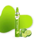 SodaCo B100B Orange / Lime Soda Maker fekete műanyag szódagép, házi szódakészítő 1 db 425g narancs vagy lime ízesítésű CO2 patronnal és 1 db 1 literes szénsavasító palackkal (B100BL / B100BO)
