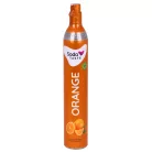 SodaCo B100B Orange / Lime Soda Maker fekete műanyag szódagép, házi szódakészítő 1 db 425g narancs vagy lime ízesítésű CO2 patronnal és 1 db 1 literes szénsavasító palackkal (B100BL / B100BO)