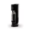   SodaCo R100B Royal Soda Maker MegaPack, fekete műanyag szódagép, házi szódakészítő 1 db 425g narancs ízesítésű CO2 patronnal, 2 x 500 ml ajándék szörppel és 1 db 1L szénsavasító palackkal