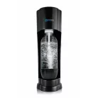 SodaCo R100B Royal Soda Maker MegaPack, fekete műanyag szódagép, házi szódakészítő 1 db 425g narancs ízesítésű CO2 patronnal, 2 x 500 ml ajándék szörppel és 1 db 1L szénsavasító palackkal