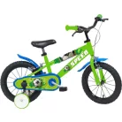 Denver Bikes / Bottari Speed 77395 MTB fiú 16" kerékpár, bicikli levehető támasztó kerekekkel 91 x 18 x 50 cm, zöld - kék