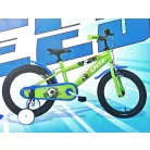 Denver Bikes / Bottari Speed 77395 MTB fiú 16" kerékpár, bicikli levehető támasztó kerekekkel 91 x 18 x 50 cm, zöld - kék