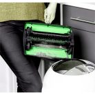 Splendid 281 x 194 x 67 mm zöld mechanikus szőnyegseprű, gördíthető, teljesen fém szőnyegtisztító, 85 cm fém nyéllel, 3 kefével