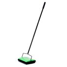 Splendid 281 x 194 x 67 mm zöld mechanikus szőnyegseprű, gördíthető, teljesen fém szőnyegtisztító, 85 cm fém nyéllel, 3 kefével
