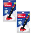 Vileda Steam MOP 4X Maxi Pack 100 °C / Steam / Steam Plus / Steam One gőztisztítóhoz MOP utántöltő, tartalék mikroszálas felmosó párna 4 darab / csomag