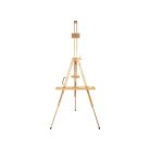 Crelando / STAFFELEI teleszkópos 3 lábú összecsukható műtermi fa festőállvány