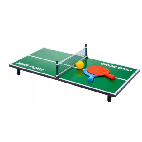 TEDi DNP-289 Mini Ping-Pong Tabel game 60 x 30 x 15 cm mini ping-pong asztal, asztali tenisz készlet 3 éves kor feletti gyermekeknek