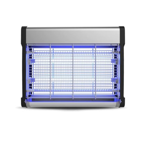 Tarrington House IK1017A UV-A 2 x 8W (16W) UV fénycsöves, fém házas, elektromos rovarcsapda, függeszthető / állítható vegyszermentes rovarírtó, szúnyogírtó