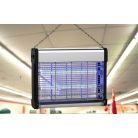 Tarrington House IK1017A UV-A 2 x 8W (16W) UV fénycsöves, fém házas, elektromos rovarcsapda, függeszthető / állítható vegyszermentes rovarírtó, szúnyogírtó