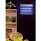 Tarrington House IK1017A UV-A 2 x 8W (16W) UV fénycsöves, fém házas, elektromos rovarcsapda, függeszthető / állítható vegyszermentes rovarírtó, szúnyogírtó