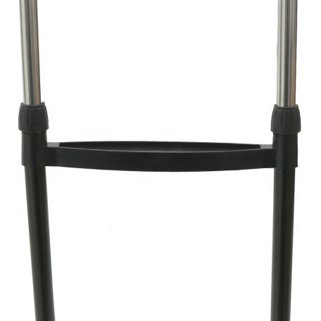 Tarrington Houe 89 x 44 x 94 - 165 cm teleszkópos, guruló inox dupla ruhaállvány, gardróbállvány és cipőtároló