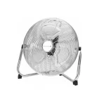 Tarrington House WM-2300 nemesacél inox (100% fém) 45cm 110W padlóventilátor, szélgép, alumínium lapátokkal, 3 sebességfokozattal