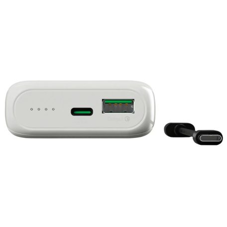 SilverCrest / Tronic TPB 10000 A1 Qualcomm / Power Delivery PD 3.0 Quick Charge 10000 mAh Li-polimer PowerBank, hordozható gyorstöltő 5V 3A - 12V 1.5A