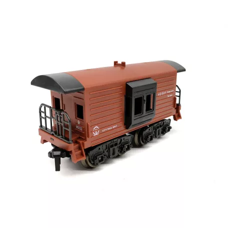 RailRoad 2670 Traim Steam Train li-ion akkus, elektromos vonat szett, prémium gőzmozdony, tehervonat, vasút készlet hanggal, fénnyel és gőzfejlesztővel 92 x 92 cm