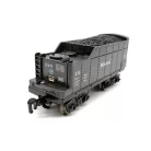 RailRoad 2670 Traim Steam Train li-ion akkus, elektromos vonat szett, prémium gőzmozdony, tehervonat, vasút készlet hanggal, fénnyel és gőzfejlesztővel 92 x 92 cm