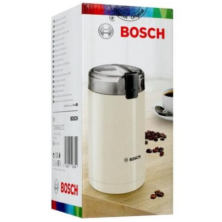 Bosch TSM6A011W fehér elektromos kávédaráló, Coffee Grinder, 180W 75g kávéőrlő (9 csésze kapacitás)