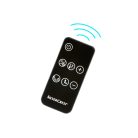 Tronic TTHL 2000 C3 ECO fekete / fehér PTC kerámia 2000W hősugárzó torony, távirányítós oszlop hősugárzó, torony fűtőventilátor 2 fokozttal 1000W/2000W, távirányítóval, 15–40 °C közötti hőfokszabályzással