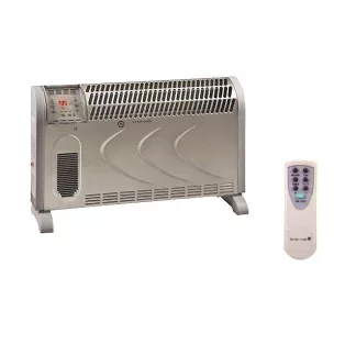   Tarrington House CVH-2200N digitális, turbós, távirányítós elektromos konvektor 2200W LED kijelzővel, ventilátoros rásegítéssel 