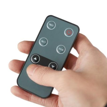 Tarrington House GCH-1500 fűtőpanel hősugárzó, elektromos 1500W álló / guruló üvegpanel fűtőtest, konvektor