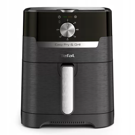 TEFAL EY501815 Easy Fry & Grill 2 az 1-ben Air Fryer 4.2L 1400W forrólevegős fritőz, mechanikus AirFryer, légkeveréses, olajmentes olajsütő, fritőz 1 kg sütőkapacitással