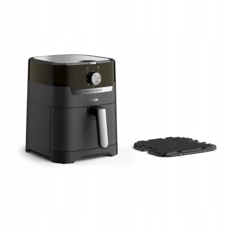 TEFAL EY501815 Easy Fry & Grill 2 az 1-ben Air Fryer 4.2L 1400W forrólevegős fritőz, mechanikus AirFryer, légkeveréses, olajmentes olajsütő, fritőz 1 kg sütőkapacitással