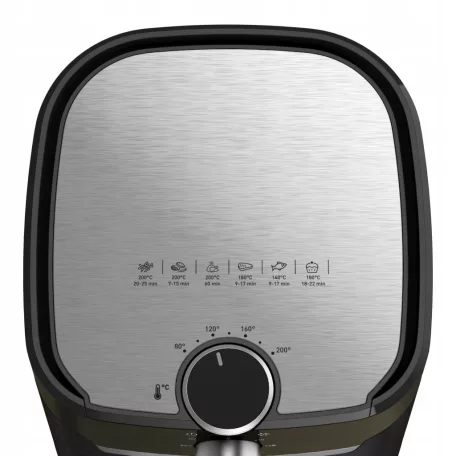 TEFAL EY501815 Easy Fry & Grill 2 az 1-ben Air Fryer 4.2L 1400W forrólevegős fritőz, mechanikus AirFryer, légkeveréses, olajmentes olajsütő, fritőz 1 kg sütőkapacitással