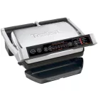 Tefal OptiGrill+ Initial GC706D34 inox 2000W kontaktgrill 6 automata programmal, kiolvasztás funkcióval, súlyméréssel, kivehető sütőlapokkal