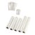 SilverCrest / Ambiano Tripla Maxi Pack sous-vide vákuumfólia, 5 tekercs + 75 tasak csomagolófólia fóliahegesztőhöz (3 x 22 x 300 cm + 2 x 28 x 300 cm tekercs + 50 db 15x25 cm és 25 db 25x30 cm tasak)