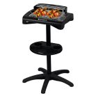 Trisa 7564 Wonderchef BBQ Classic kültéri / beltéri elektromos grill, 1950W 34 x 24 cm asztali / állványos (álló) grillsütő tároló polccal