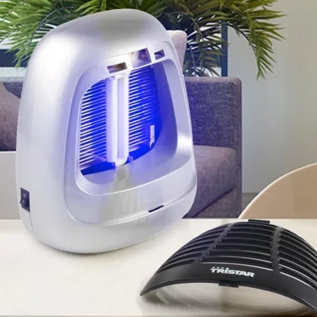 Tristar IV-2620 ventilátoros UV 15W elektromos rovarcsapda, szúnyogírtó, rovarírtó 25 m2 beltéri helyiséghez, kivehető rovargyűjtő tálcával