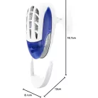 Tristar IV-3701 UV LED elektromos rovarcsapda, 2.2W szúnyogírtó, rovarírtó 12 m2 beltéri helyiséghez