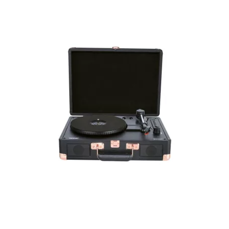 Tronic TPBT 5 A1 / SilverCrest SPBT 5 A1 Gramofon, USB / AUX / Bluetooth 5.3 retró bakelit lemezjátszó és digtalizáló kofferben, 2 x 2W hangszórókkal, 33 / 45 / 78 RPM (487594)