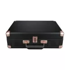 Tronic TPBT 5 A1 / SilverCrest SPBT 5 A1 Gramofon, USB / AUX / Bluetooth 5.3 retró bakelit lemezjátszó és digtalizáló kofferben, 2 x 2W hangszórókkal, 33 / 45 / 78 RPM (487594)