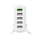 Tronic TUCS A1 WH 5 portos USB töltőállomás QuickCharge porttal 2.4A / 3A, 33W, fehér
