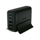 Tronic TUL 2 A1 5 portos 30W USB / USB-C töltőállomás PD (Power Delivery) 18W QuickCharge gyorstöltő porttal 5V 3A / 9V 2A / 12V 1.5A fehér / fekete