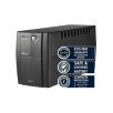   Trust 17681 Black AVR 600VA / 300W UPS, kompakt, fekete szünetmentes tápegység 12V 7Ah zselés akkumulátorral