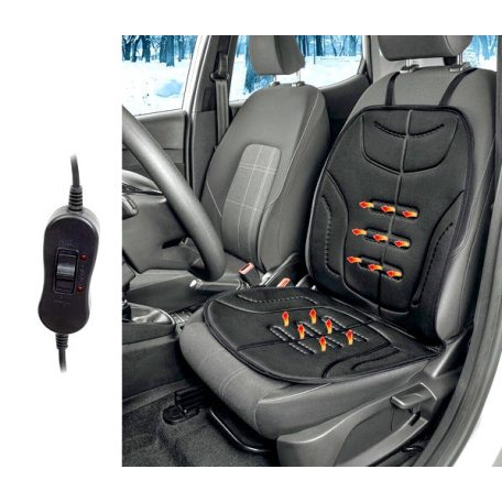 Ultimate Speed UASB 12 C2 12V DC univerzális, autós 29W fűthető ülésvédő, 48 x 96 cm autó ülésfűtés, ülésrátét (Heated Seat Cover)