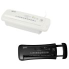 Tronic TAV 190 A1 / United Office UAV 190 / SilverCrest SAV 190 C2 Shredder 190W gyűjtőkosár nélküli, szemeteskosárra helyezthető A4 iratmegsemmisítő fehér / fekete