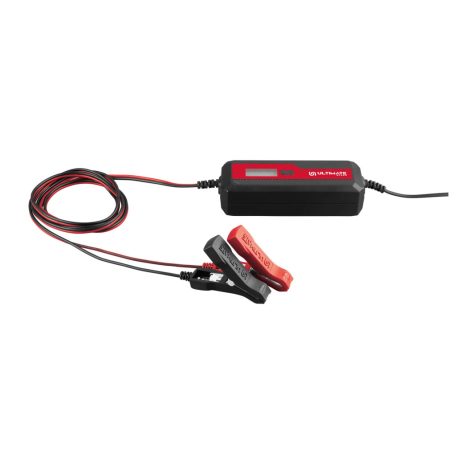 Ultimate Speed ULGD 5 E4 LCD kijelzős, digitális 6V 0.8A / 12V 5A akkutöltő, akkumulátor töltő WET, AGM, GEL és ólom akkukhoz, munkaakkumulátorokhoz