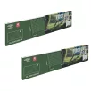   UMBRO 268811 SZETT, 2 db fémvázas focikapu 182 x 122 x 61 cm gyermek focikapu hálóval, futballkapu, edzőkapu pár