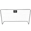   UMBRO 268811 fémvázas focikapu 182 x 122 x 61 cm gyermek focikapu hálóval, futballkapu, edzőkapu 1 db