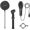   Hama uRage Stream 400 Plus állványos asztali gaming / gamer mikrofon 50 Hz - 16 kHz  -38 dB (186018)