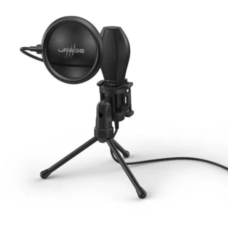 Hama uRage Stream 400 Plus állványos asztali gaming / gamer mikrofon 50 Hz - 16 kHz  -38 dB (186018)