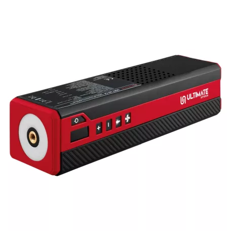 Ultimate Speed USKT 60 C4 ultrakompakt FePO4 4 x 500 mAh 12.8V 6.4Wh hordozható akkus kompresszor és LED lámpa 4.1 bar 60 PSI
