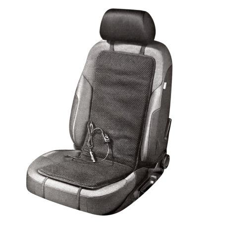 Ultimate Speed 12V DC szellőző ülésrátét, univerzális autós hűthető ülésvédő, üléshűtés (Cooling Ventilated Seat Cushion), 3 ventilátorral (IAN 367450)
