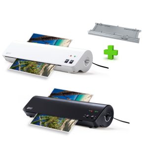   United Office ULG 300 B1 300W A3 / A4 hideg - meleg lamináló, laminátor, laminálógép görgős papírvágóval és 8 db A3 lamináló fóliával