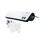 United Office ULG-350 A4 lamináló gép, 350W laminátor, hideg - meleg laminálógép 30 db lamináló fóliával