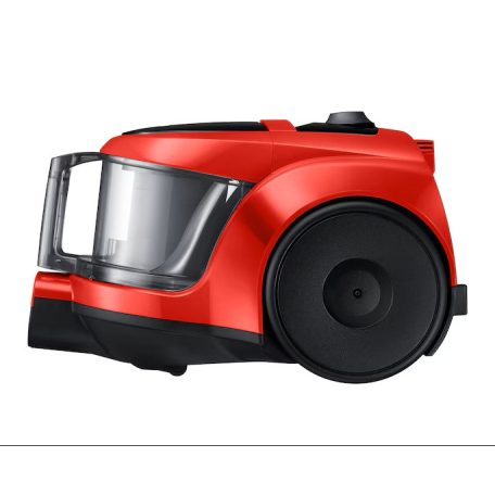 Samsung VCC45T0S3R piros 850W 1.3L hagyományos, porzsák nélküli porszívó, fém teleszkópos csővel (VCC45T0S3R/BOL)